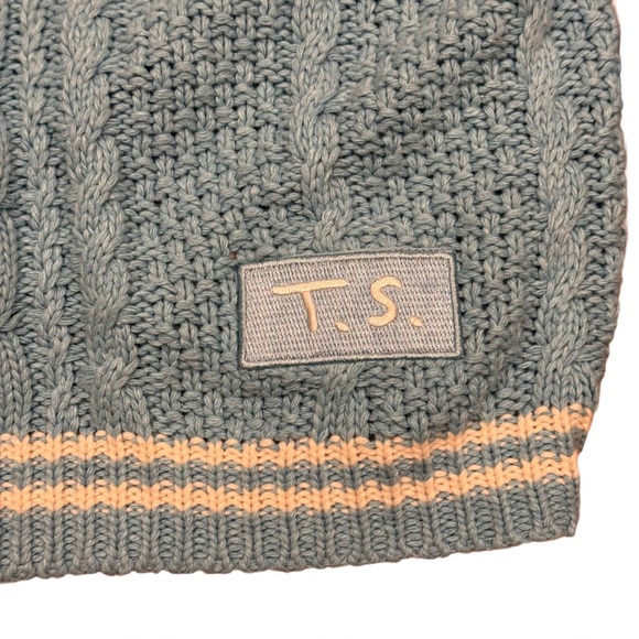 Taylor Swift Light Blue Cable Knit Cardigan M/L 1989 Taylor’s Version - Picture 5 of 16